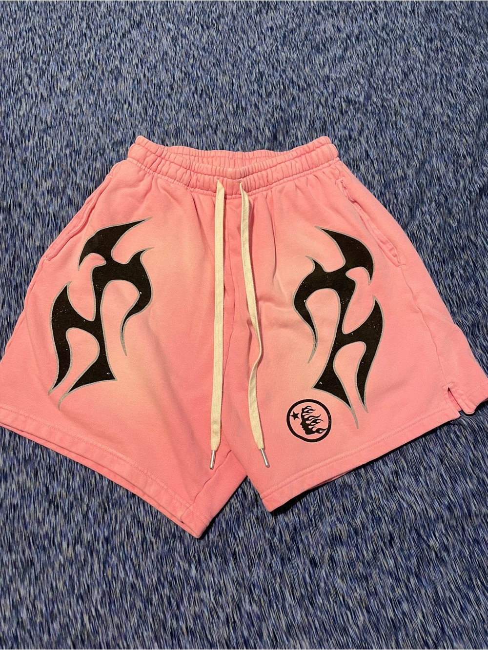 Pink hellstar shorts